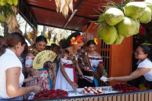 Inauguración de los Kiosco de los centros integradores en la Feria de Jonuta